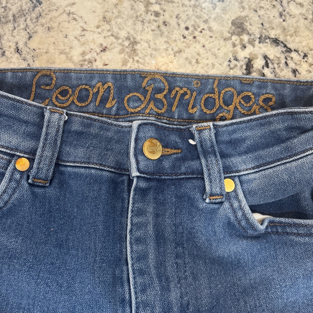 Wrangler Leon Bridges Bootcut Denim Blue Jeans W24 L32 Country Rodeo Cowgirl